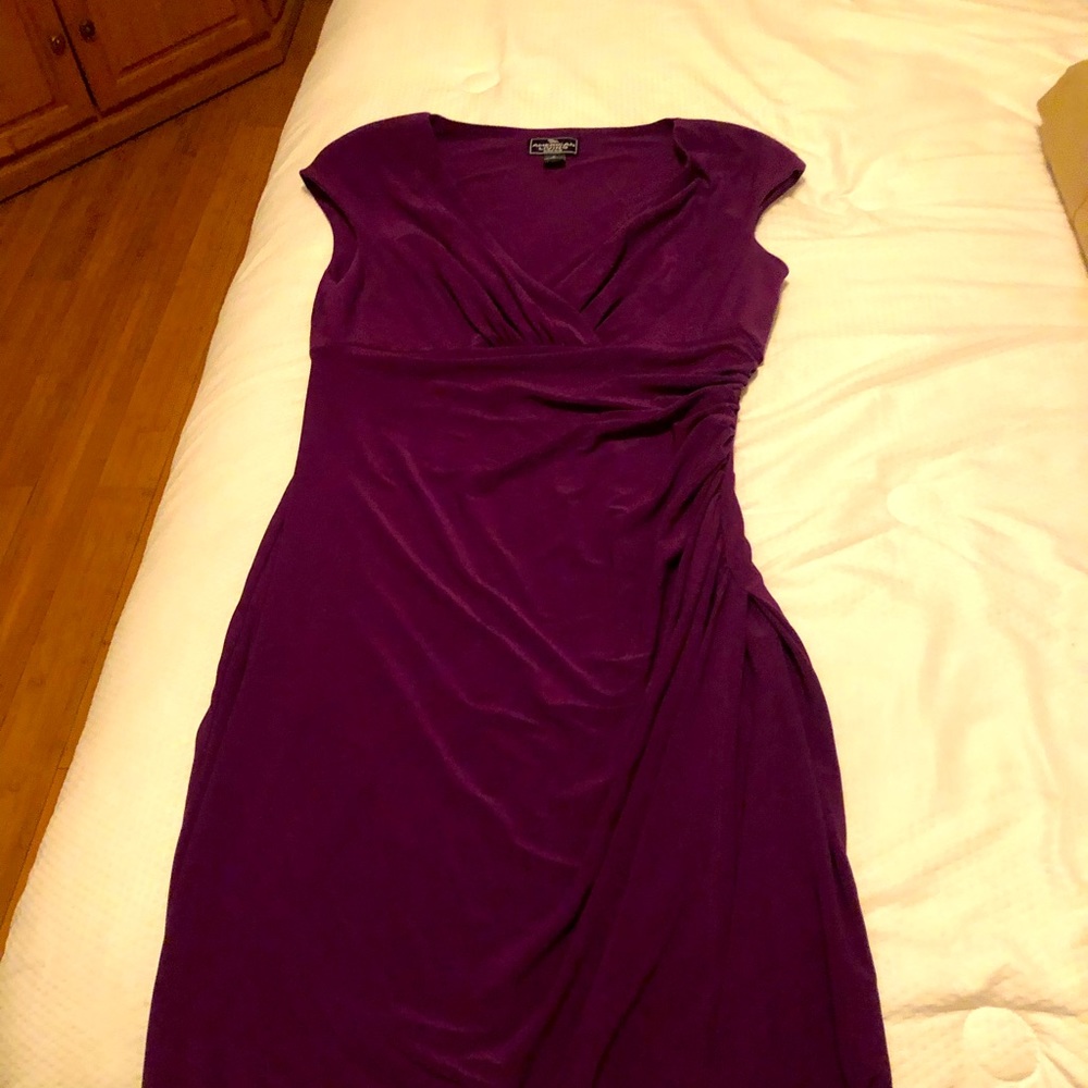 Purple dress